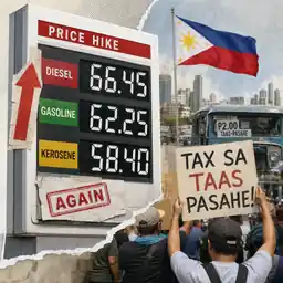 Fuel price hike, Jollibee win, and food safety fears shape the day